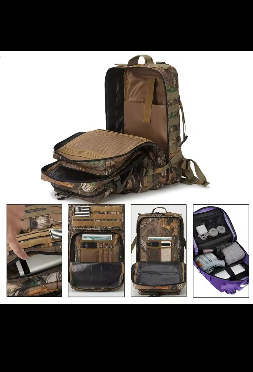 45L Hunting Large Capacity Outdoor Tactical Backpacks for men/Women 3 Days Gym Hiking Ba For Trekking Camping daypack back pack
