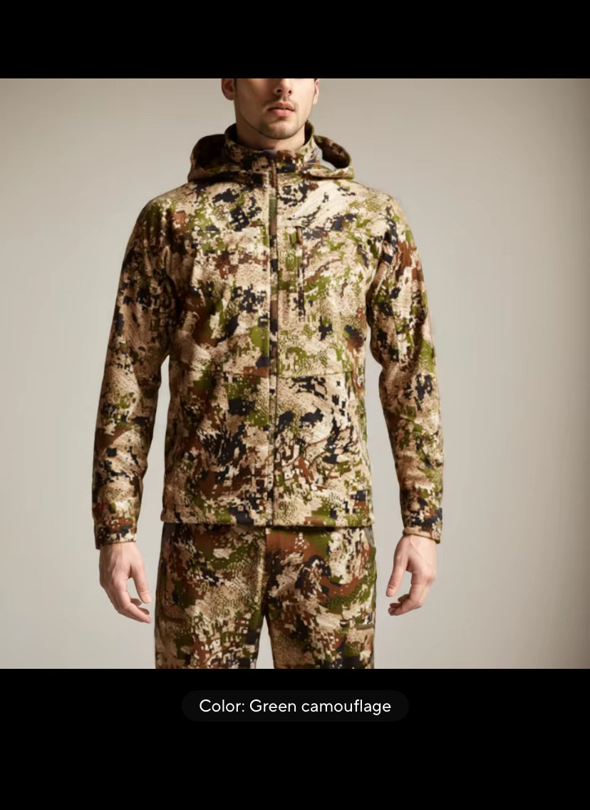 Men's jetstream Steam permeable windproof waterproof 3-in-1 fleece functional lightweight hunting jacket