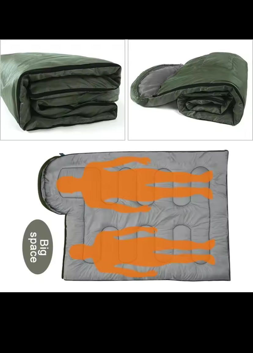 Camping Sleeping Bag Ultralight Waterproof 4 Season Warm Envelope Backpacking Sleeping Bags for Outdoor Traveling Hiking