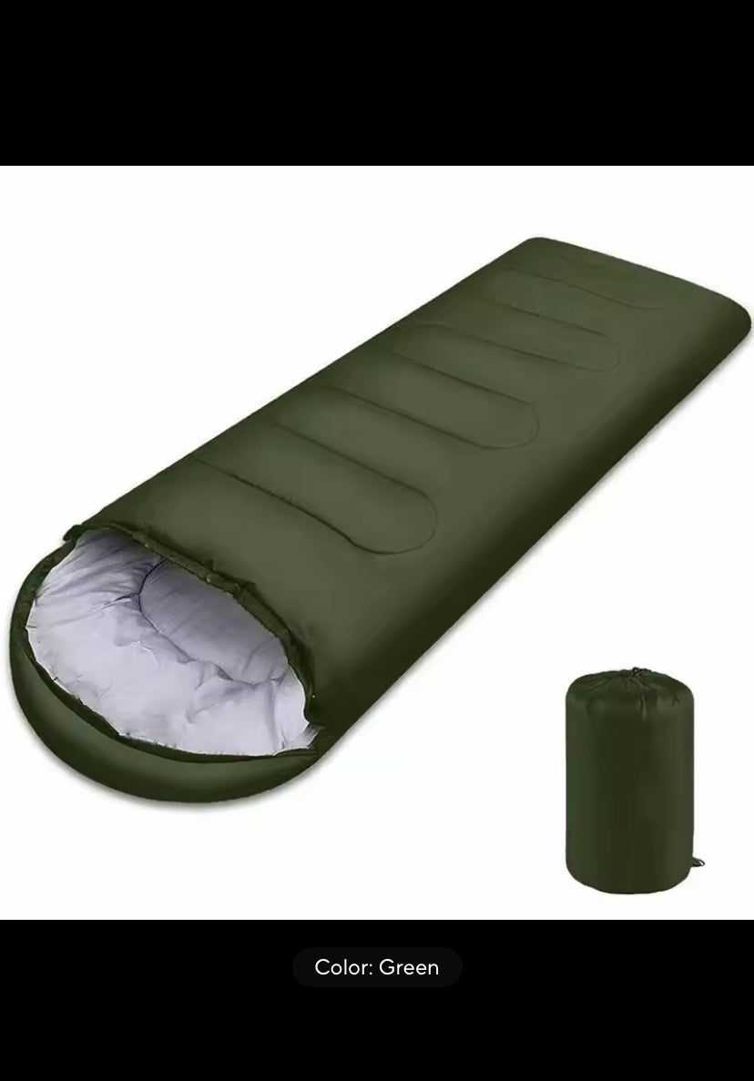 Camping Sleeping Bag Ultralight Waterproof 4 Season Warm Envelope Backpacking Sleeping Bags for Outdoor Traveling Hiking