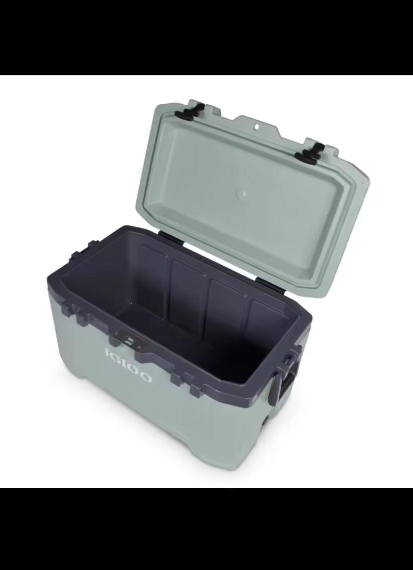 Igloo 72 QT Overland Ice Chest Cooler, Green