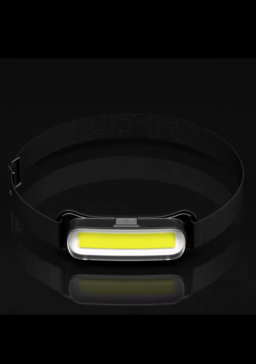 USB Rechargeable LED Headlamp 3 Modes Flashlight Waterproof Head Light Adjustable Headband for Camping Fishing Running Biking